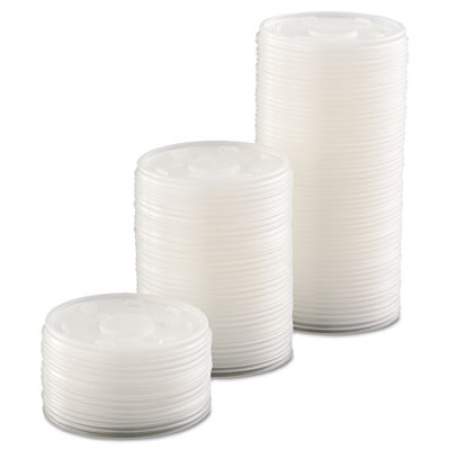 Dart Plastic Cold Cup Lids, Fits 10 oz Cups, Translucent, 100 Pack, 10 Packs/Carton (10SL)