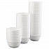 Insulated Foam Bowls, 12 oz, White, 50/Pack, 20 Packs/Carton (12B32)
