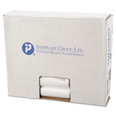 Inteplast Group High-Density Commercial Can Liners, 4 gal, 6 microns, 17" x 18", Clear, 2,000/Carton (EC171806N)