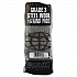 Industrial-Quality Steel Wool Hand Pads, #3 Medium, Steel Gray, 16 Pads/Sleeve, 12 Sleeves/Carton (117006)