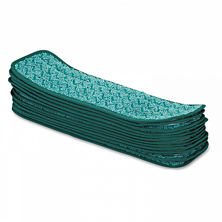 Microfiber Dust Pad, 18.5 x 5.5, Green (Q412GRE)