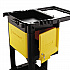 Locking Cabinet, For Rubbermaid Commercial Cleaning Carts, Yellow (6181YEL)