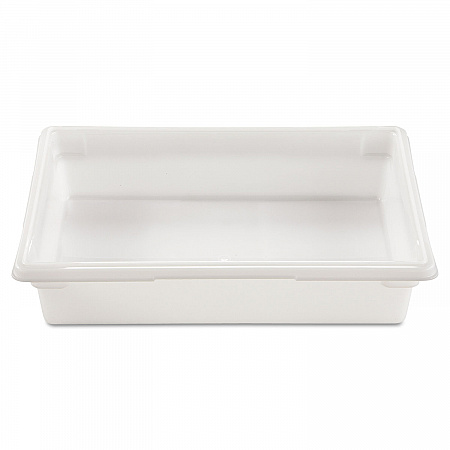 Food/Tote Boxes, 8.5 gal, 26 x 18 x 6, White, Plastic (3508WHI)