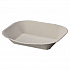 Savaday Molded Fiber Food Tray, 7 x 9, Beige, Paper, 250/Bag, 500/Carton (10405CT)