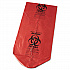 Low-Density Commercial Can Liners, Infectious Waste Biohazard, 45 gal, 1.3 mil, 40