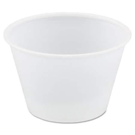 Dart Polystyrene Portion Cups, 4 oz, Translucent, 250/Bag, 10 Bags/Carton (P400N)