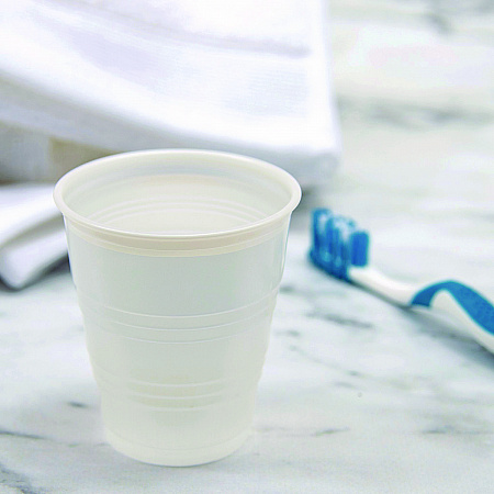 High-Impact Polystyrene Cold Cups, 5 oz, Plastic, Translucent, 100/Sleeve, 25 Sleeves/Carton (Y5CT)