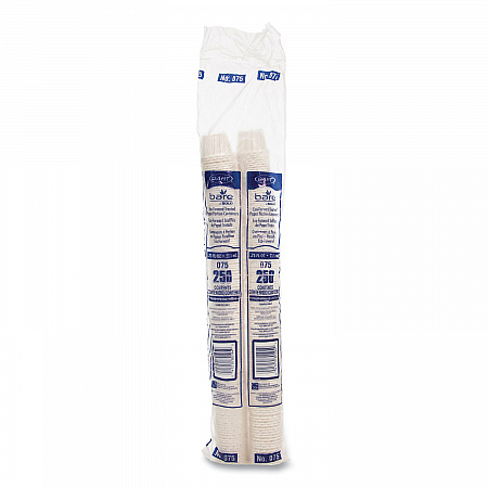 Paper Portion Cups, ProPlanet Seal, 0.75 oz, White, 250/Bag, 20 Bags/Carton (075)