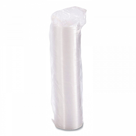 Non-Vented Cup Lids, Fits 10 oz to 14 oz Hot Cups/6 oz to 8 oz Food Containers/6 oz Bowls; Plastic, Clear, 1,000/Carton (12CLR)