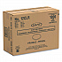 Non-Vented Cup Lids, Fits 10 oz to 14 oz Hot Cups/6 oz to 8 oz Food Containers/6 oz Bowls; Plastic, Clear, 1,000/Carton (12CLR)
