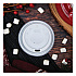Cappuccino Dome Sipper Lids, Fits 12 oz Hot Cups, Plastic, White, 1,000/Carton (12EL)