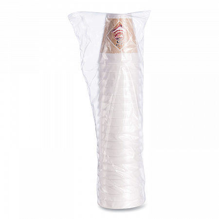 Cafe G Foam Hot/Cold Cups, 12 oz, Brown/Red/White, 1,000/Carton (12X16G)