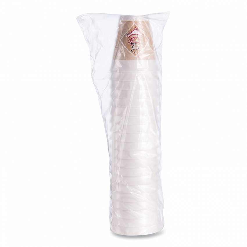 Cafe G Foam Hot/Cold Cups, 12 oz, Brown/Red/White, 1,000/Carton (12X16G)