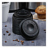 Cappuccino Dome Sipper Lids, Fits 12 oz to 24 oz Hot Cups, Plastic, Black, 100/Pack, 10 Packs/Carton (16ELBLK)