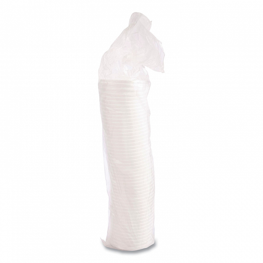 Vented Foam Lids, 8 oz to 60 oz Hot Cups, White, 50/Pack, 10 Packs/Carton (32RL)