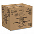 Foam Hinged Lid Containers, 7.5 x 8 x 2.2, White, 200/Carton (80HT1R)