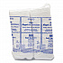 Foam Hinged Lid Containers, 3 Compartments, 7.5 x 8 x 2.3, White, 200/Carton (80HT3R)