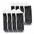 PresentaBowls Pro Black Square Bowls, 8 oz, 5 x 5 x 1.5, Plastic, 63/Bag, 8 Bags/Carton (B8SB)