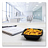 PresentaBowls Pro Black Square Bowls, 8 oz, 5 x 5 x 1.5, Plastic, 63/Bag, 8 Bags/Carton (B8SB)