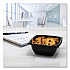 PresentaBowls Pro Black Square Bowls, 12 oz, 5 x 5 x 2, Black, Plastic, 63/Bag, 8 Bags/Carton (B12SB)