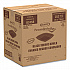 PresentaBowls Pro Black Square Bowls, 24 oz, 8.5 x 8.5 x 1.8, Plastic, 63/Bag, 4 Bags/Carton (B24SB)