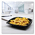 PresentaBowls Pro Black Square Bowls, 24 oz, 8.5 x 8.5 x 1.8, Plastic, 63/Bag, 4 Bags/Carton (B24SB)