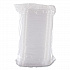 ClearPac Clear Container Lids, Flat, 4.9 x 5.9, Clear, Plastic, 63/Pack, 16 Packs/Carton (C12DLR)
