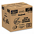 StayLock Clear Hinged Lid Containers, 6 x 7 x 2.1, Clear, Plastic, 125/Packs, 2 Packs/Carton (C26UT1)