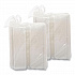 StayLock Clear Hinged Lid Containers, 6 x 7 x 2.1, Clear, Plastic, 125/Packs, 2 Packs/Carton (C26UT1)