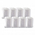 ClearPac Clear Container Lids, Dome, 6.5 x 7.5, Clear, Plastic, 63/Pack, 8 Packs/Carton (C32DDLR)