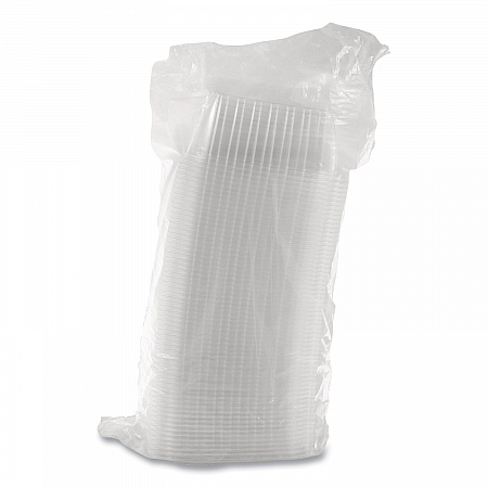 ClearPac Containers, 32 oz, 9.4 x 6.8 x 2.1, Plastic, 63/Pack, 8 Pack/Carton (C32DER)
