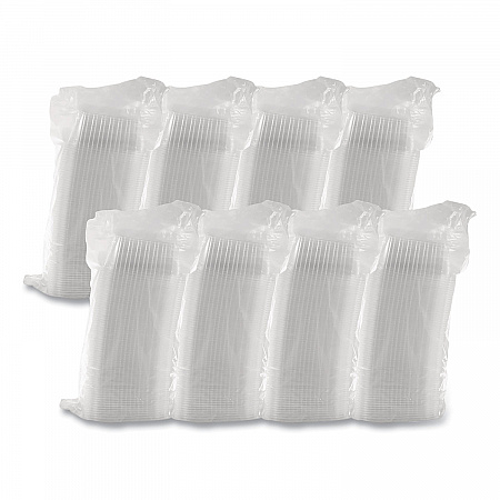 ClearPac Containers, 32 oz, 9.4 x 6.8 x 2.1, Plastic, 63/Pack, 8 Pack/Carton (C32DER)