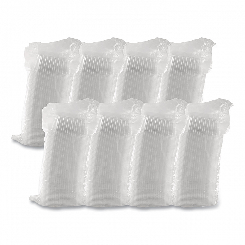 ClearPac Containers, 32 oz, 9.4 x 6.8 x 2.1, Plastic, 63/Pack, 8 Pack/Carton (C32DER)