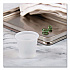 High-Impact Polystyrene Cold Cups, 3.5 oz, Plastic, Translucent, 100/Sleeve, 25 Sleeves/Carton (Y35)
