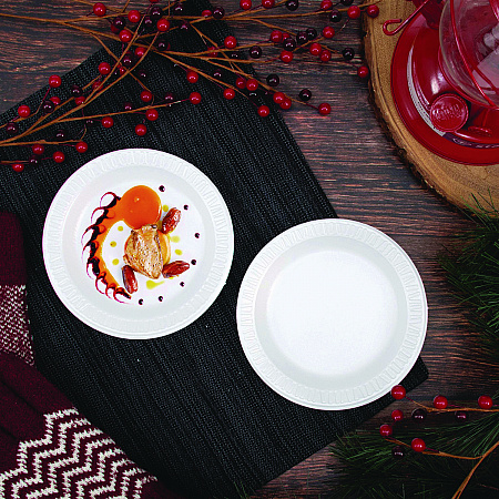 Mediumweight Foam Dinnerware, Plate, 6
