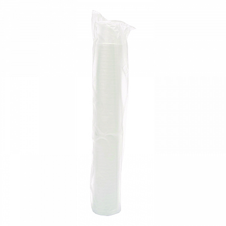 Food Containers, Squat, 8 oz, White, Foam, 1,000/Carton (8SJ12)