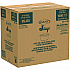 Food Containers, Squat, 8 oz, White, Foam, 1,000/Carton (8SJ12)