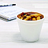 Food Containers, Squat, 8 oz, White, Foam, 1,000/Carton (8SJ12)