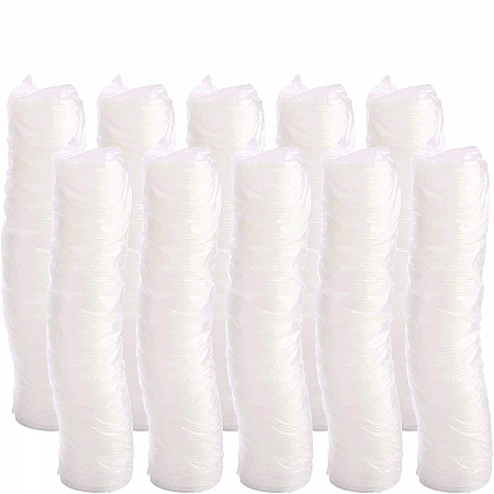 Plastic Lids, Vented, Fits 4 oz Hot Cups, Translucent, 100/Pack, 10 Packs/Carton (4JL)