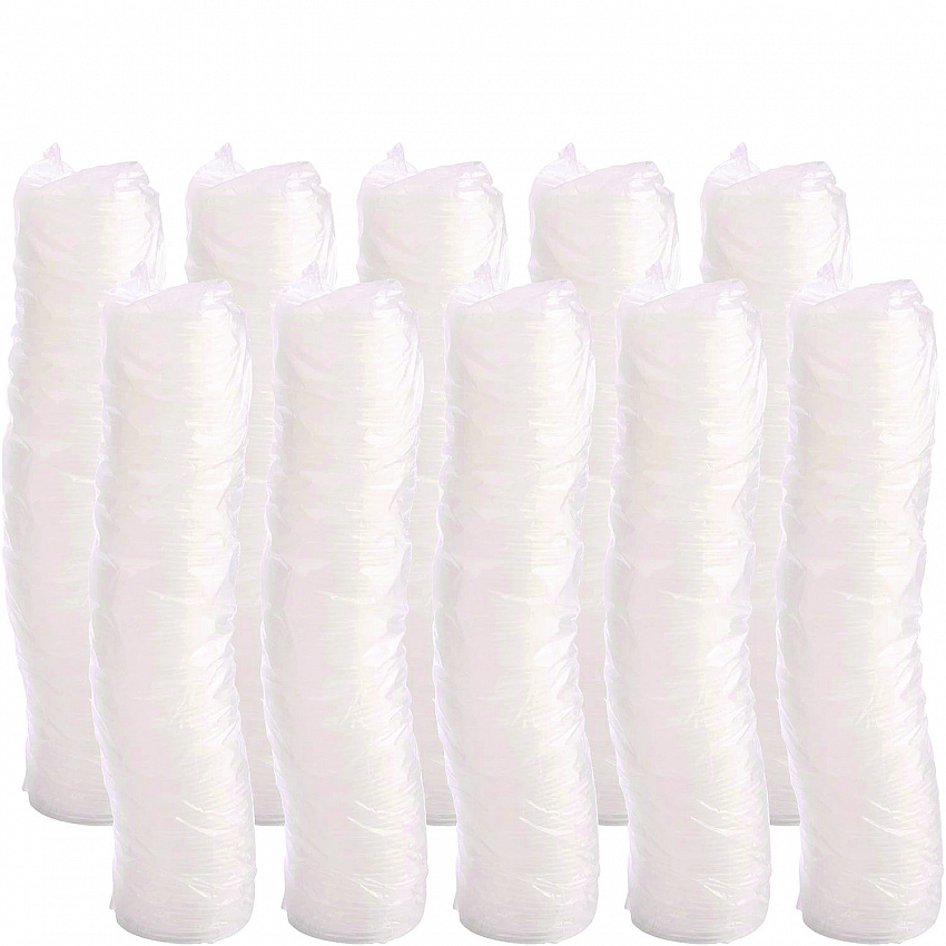 Plastic Lids, Vented, Fits 4 oz Hot Cups, Translucent, 100/Pack, 10 Packs/Carton (4JL)