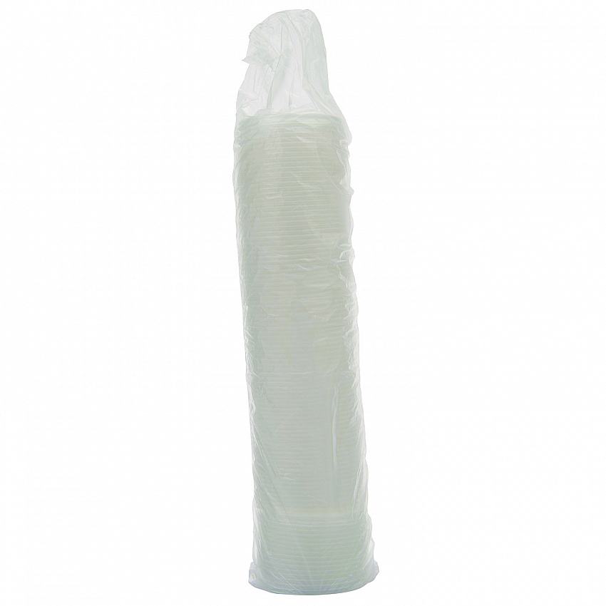 Non-Vented Cup Lids, Fits 6 oz Hot Cups/2 oz to 4 oz Food Containers, Plastic, Translucent, 1,000/Carton (6JLNV)
