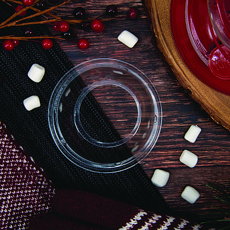 Open-Top Dome Lid, With 1.9