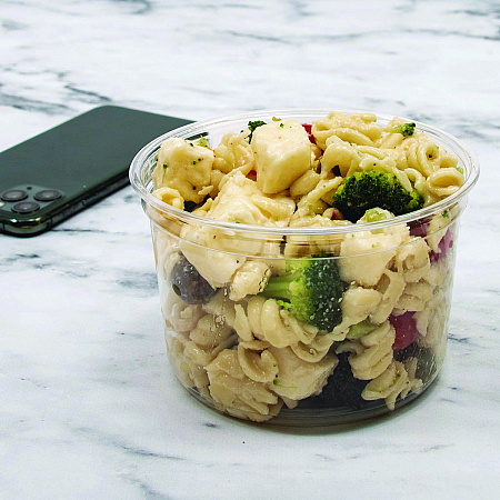 MicroGourmet Food Container, 16 oz, Translucent, Plastic, 50/Pack, 10 Packs/Carton (MN160100)