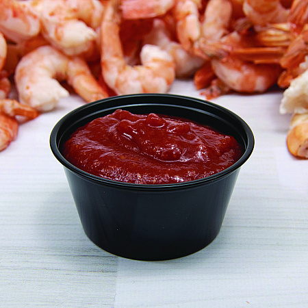 Polystyrene Portion Cups, 3.25 oz, Plastic, Black, 250/Bag, 10 Bags/Carton (P325BLK)