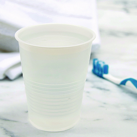 High-Impact Polystyrene Squat Cold Cups, 12 oz, Plastic, Translucent, 50/Pack (Y12SPK)