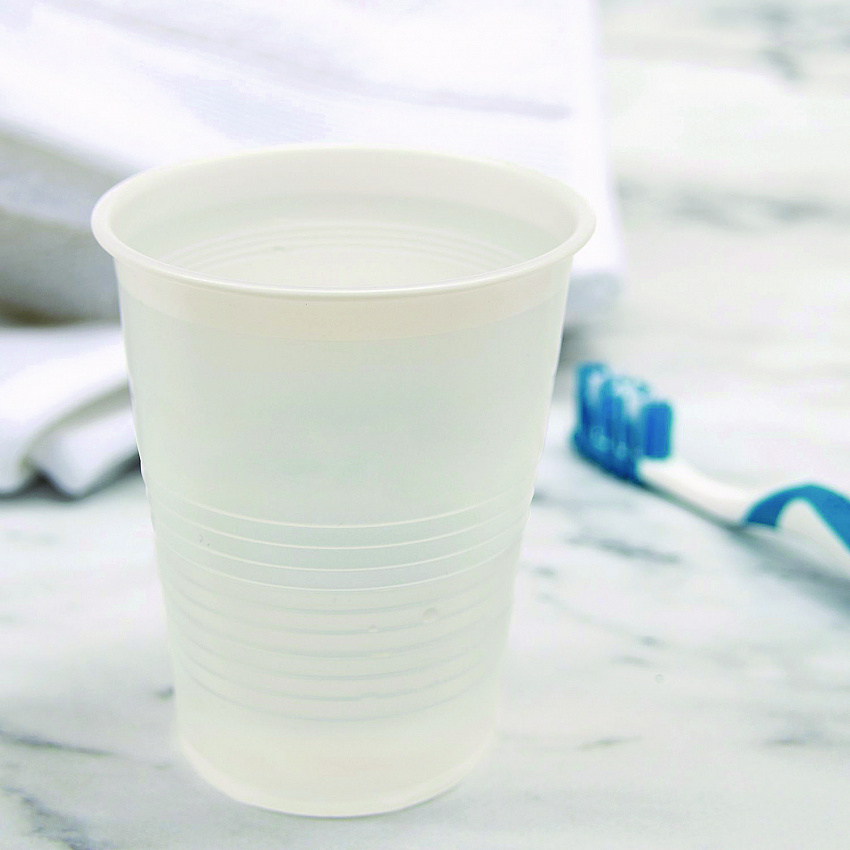 High-Impact Polystyrene Squat Cold Cups, 12 oz, Plastic, Translucent, 50/Pack (Y12SPK)