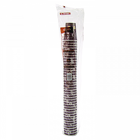 Thermoguard Insulated Paper Hot Cups, 8 oz, Steam Print Design, 1,000/Carton (DWTG8ST)
