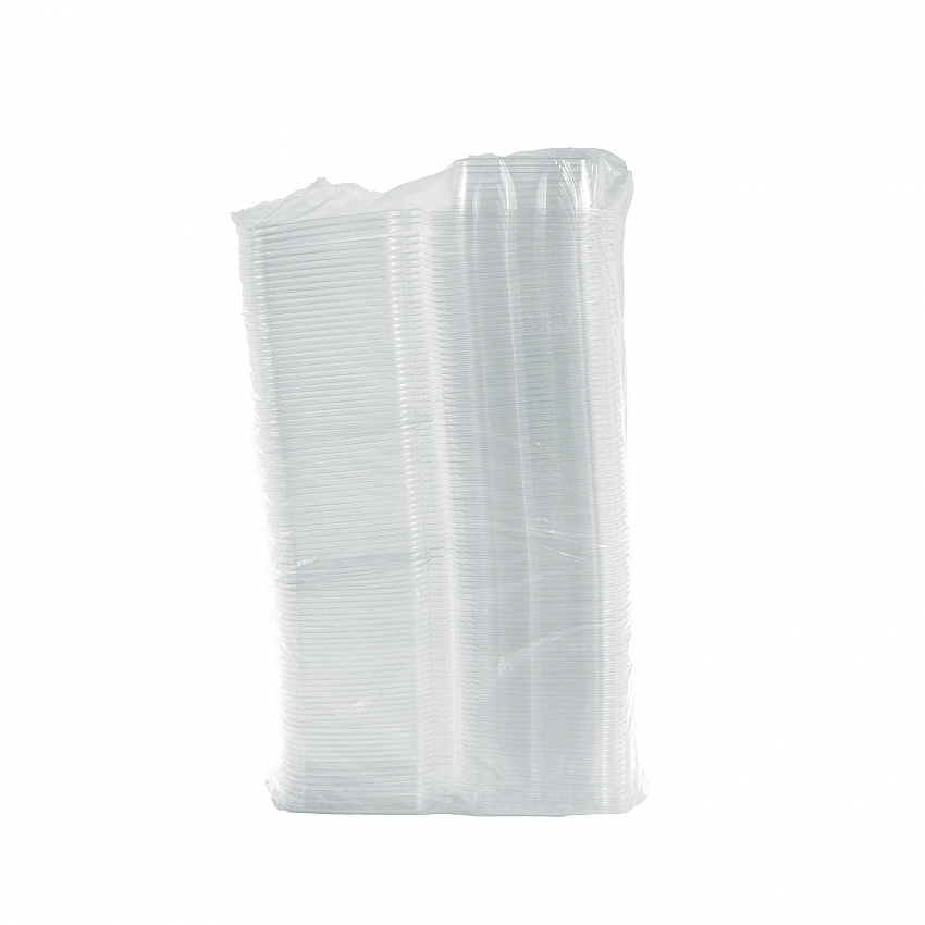 ClearPac SafeSeal rPET Tamper-Resistant Container, ProPlanet Seal, Flat Lid, 24 oz, Clear, 100/Bag, 2 Bags/Carton (CH24DEF)