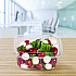 ClearPac SafeSeal Tamper-Resistant/Evident Containers, Domed Lid, 32 oz, Clear, Plastic, 100/Bag, 2 Bags/Carton (CH32DED)