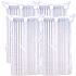 ClearSeal Hinged-Lid Plastic Containers, 5.8 x 6 x 3, Clear, Plastic, 125/Pack, 4 Packs/Carton (C57PST1)